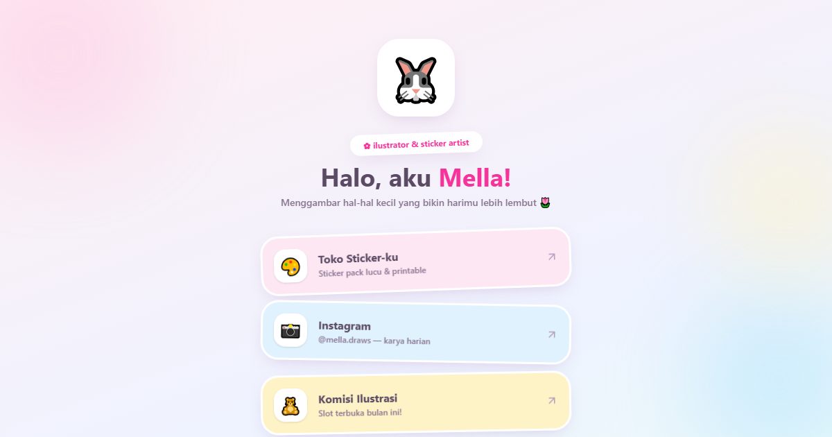 Tampilan Mella